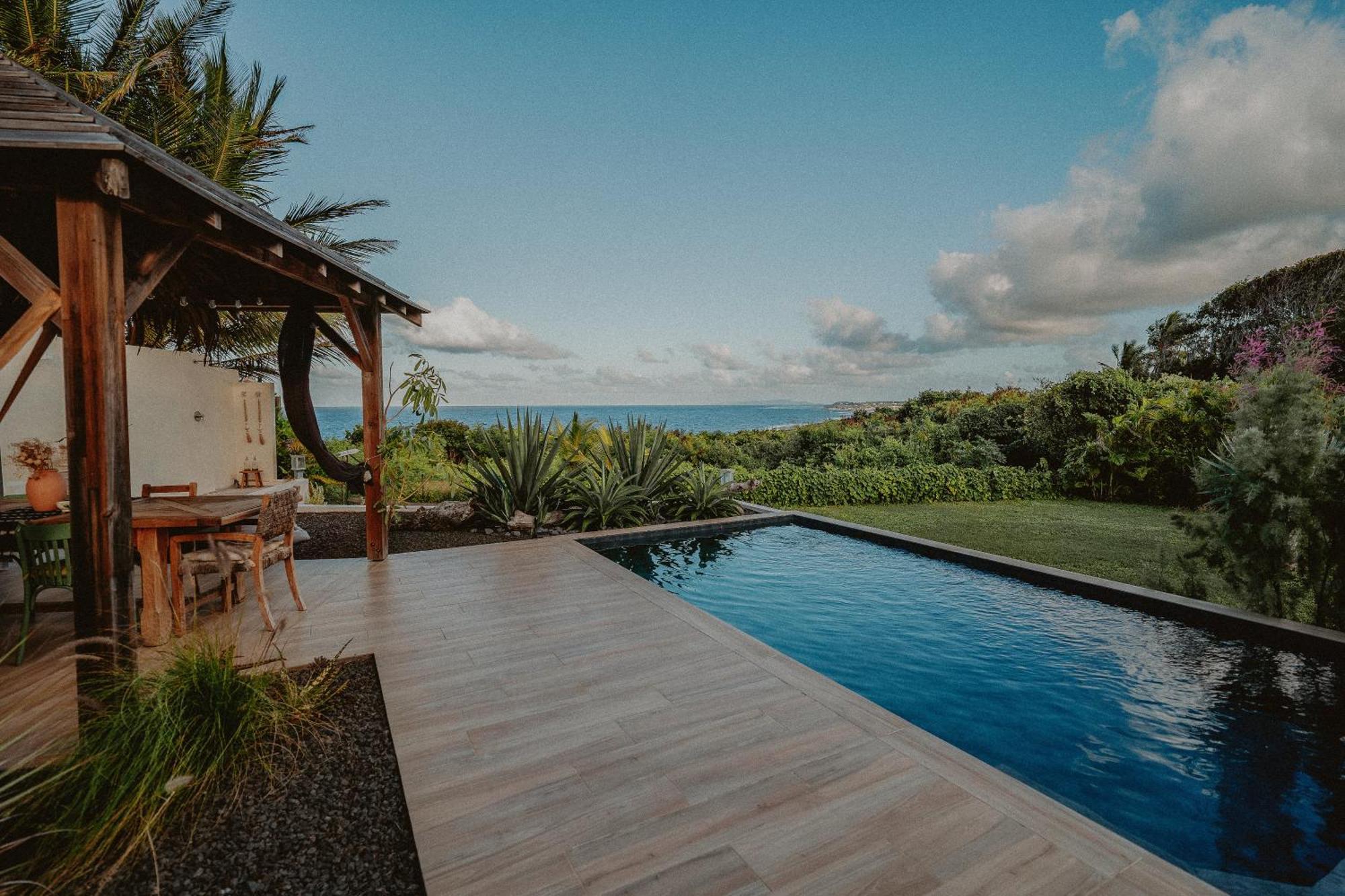 Villa Manika Vue Mer Le Moule Εξωτερικό φωτογραφία